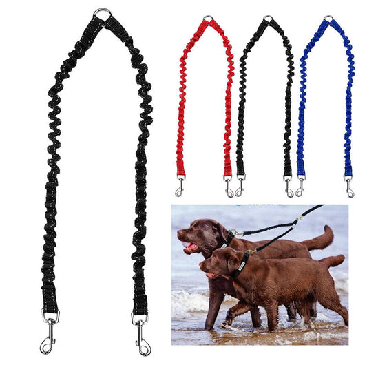 Coupler Leash Double Dog Walking Lead